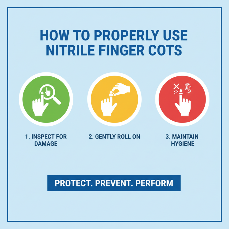 What is Wholesale OEM Nitrile Finger Cots and How Are They Used?