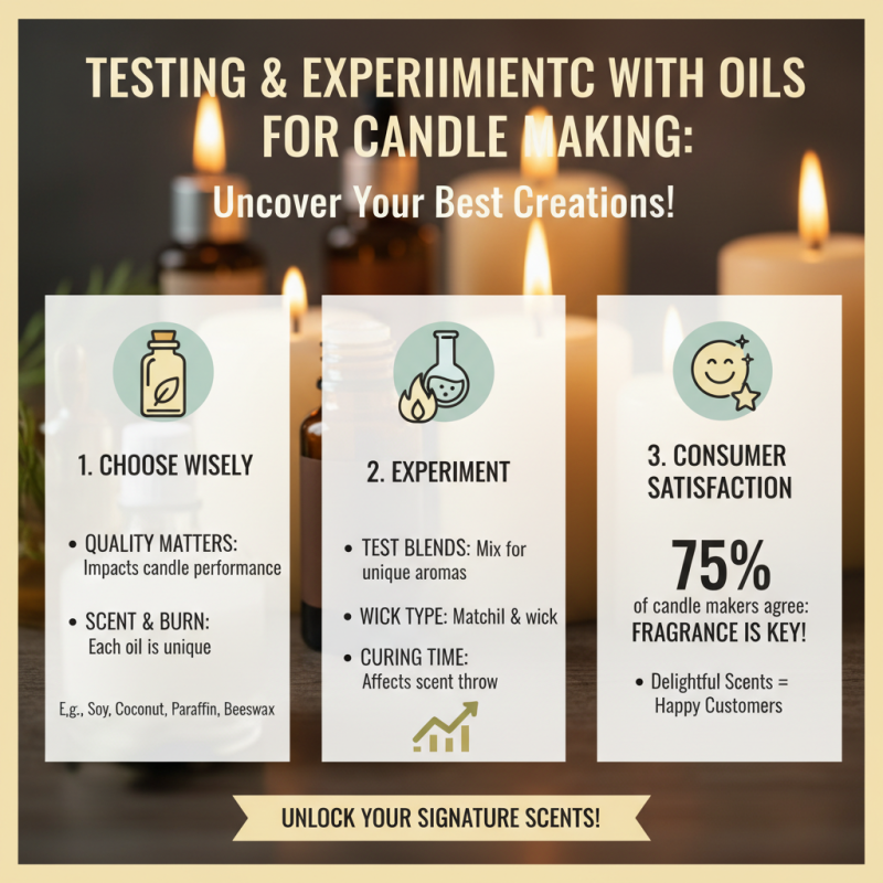 How to Choose the Best Oils for Candle Making?