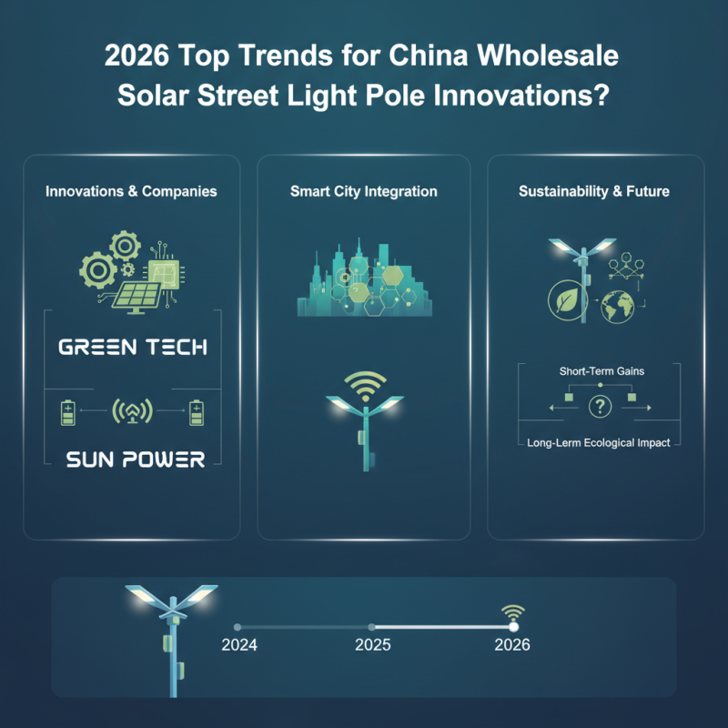 2026 Top Trends for China Wholesale Solar Street Light Pole Innovations?