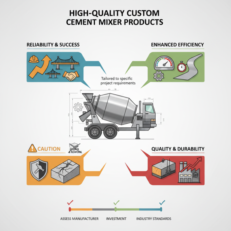 Why Choose High-Quality Custom Cement Mixer Products for Your Construction Needs?