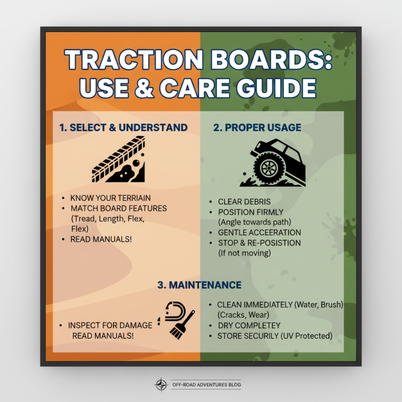 How to Choose the Right Traction Boards for Your Needs?
