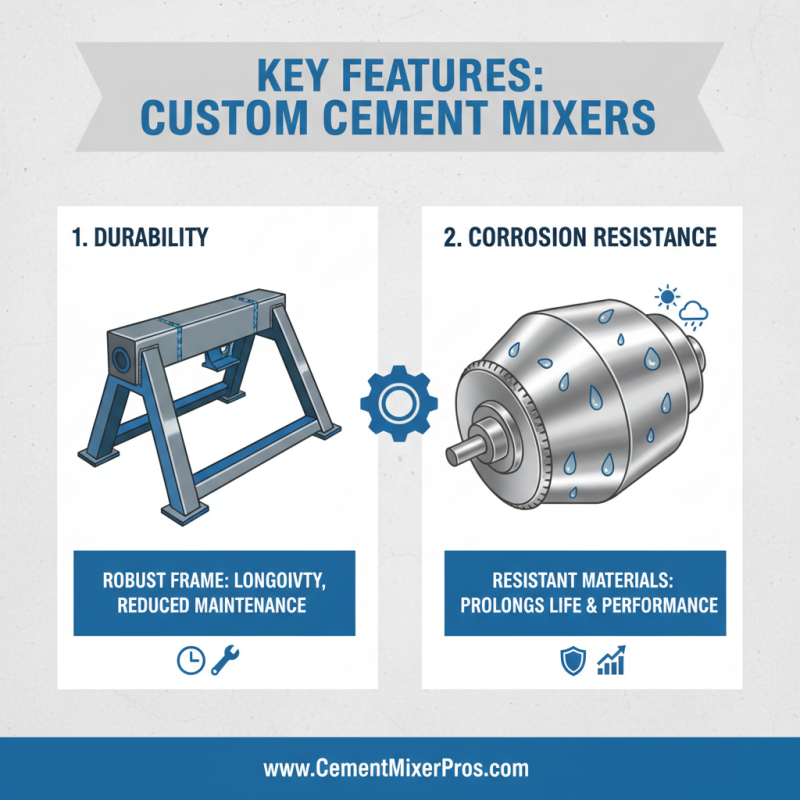 Why Choose High-Quality Custom Cement Mixer Products for Your Construction Needs?