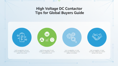 High Voltage DC Contactor Tips for Global Buyers Guide?