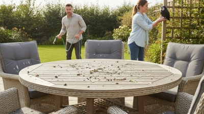 Why You Need to Keep Birds Away from Outdoor Furniture?