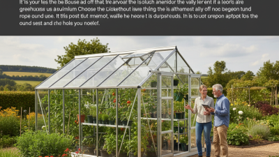 2026 How to Choose the Best Aluminium Greenhouse for Your Needs?