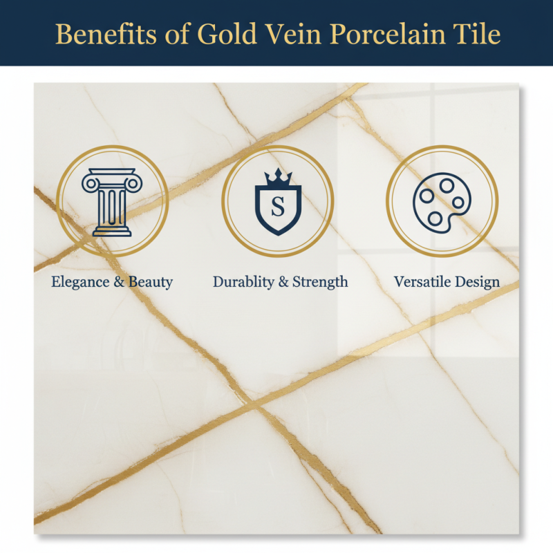 What is Gold Vein Porcelain Tile and Why Choose It?