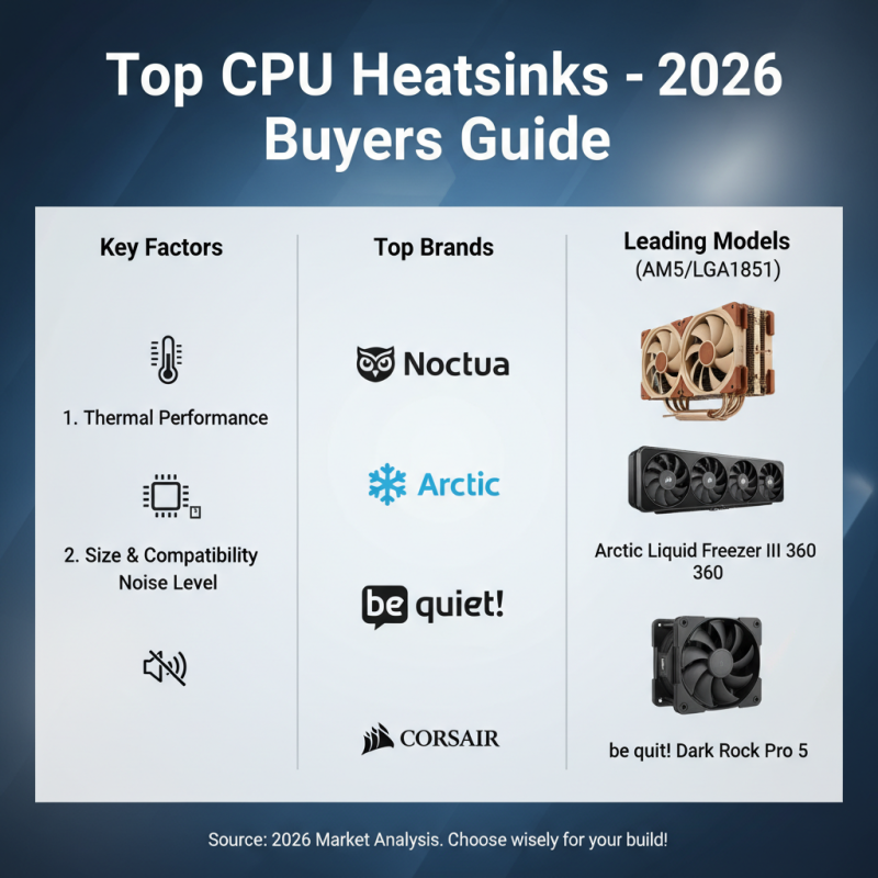 2026 Top CPU Heatsink Buying Guide for Global Buyers?