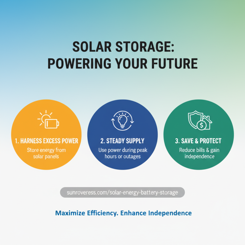 Why Choose Solar Storage Battery for Your Energy Needs?
