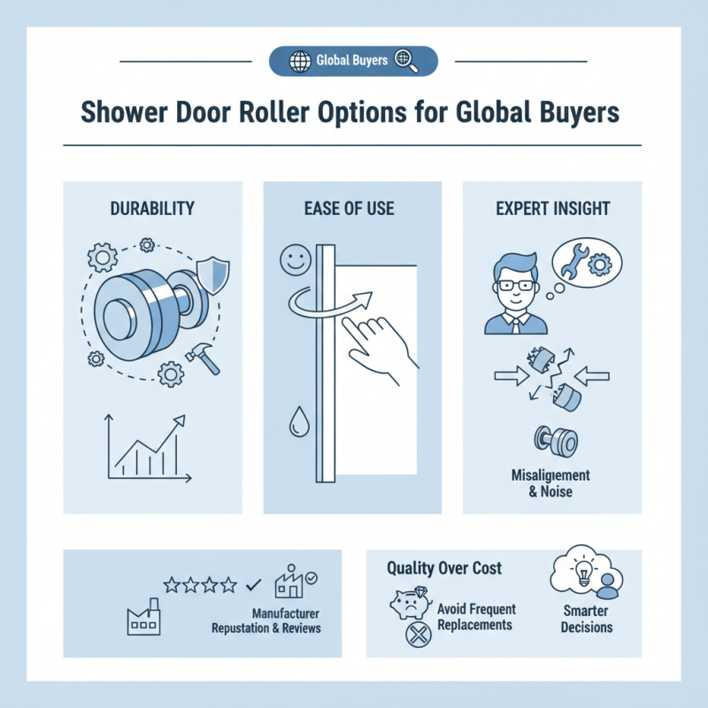 Best Shower Door Roller Options for Global Buyers