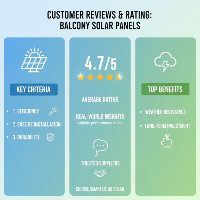 Top 10 OEM High-Quality Balcony Solar Panels Suppliers to Consider?