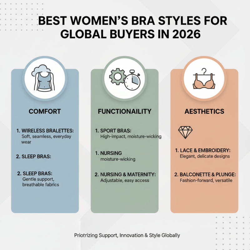 Best Women’s Bra Styles for Global Buyers in 2026?