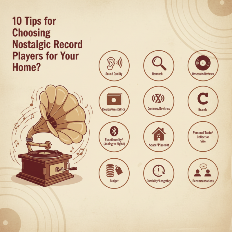 10 Tips for Choosing Nostalgic Record Players for Your Home?