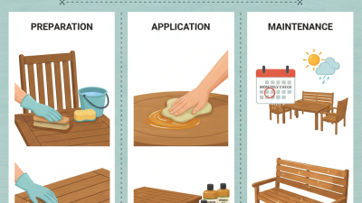 How To Properly Oil Your Wooden Garden Furniture?