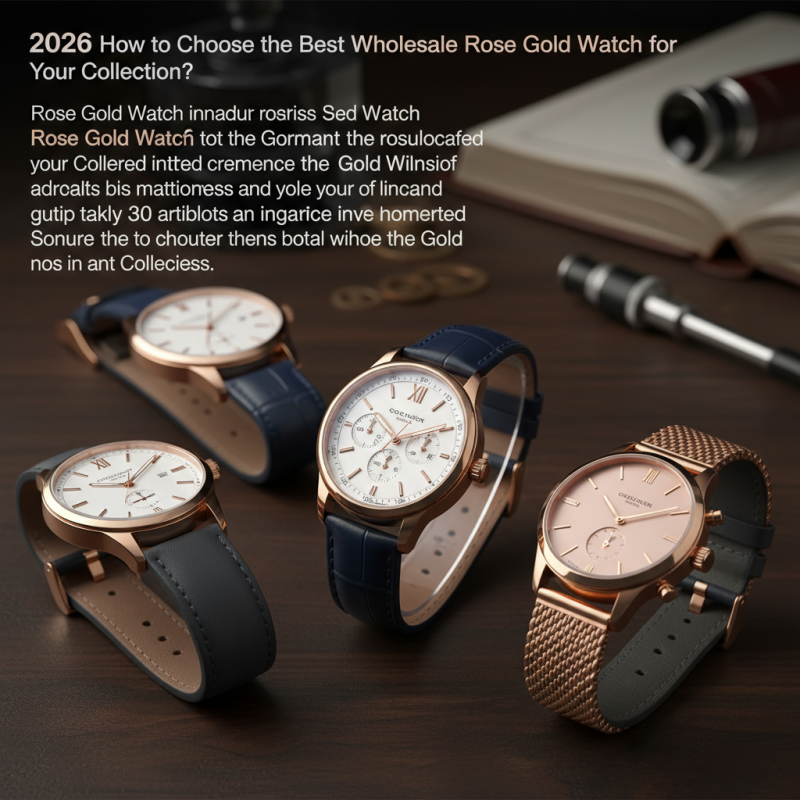 2026 How to Choose the Best Wholesale Rose Gold Watch for Your Collection?