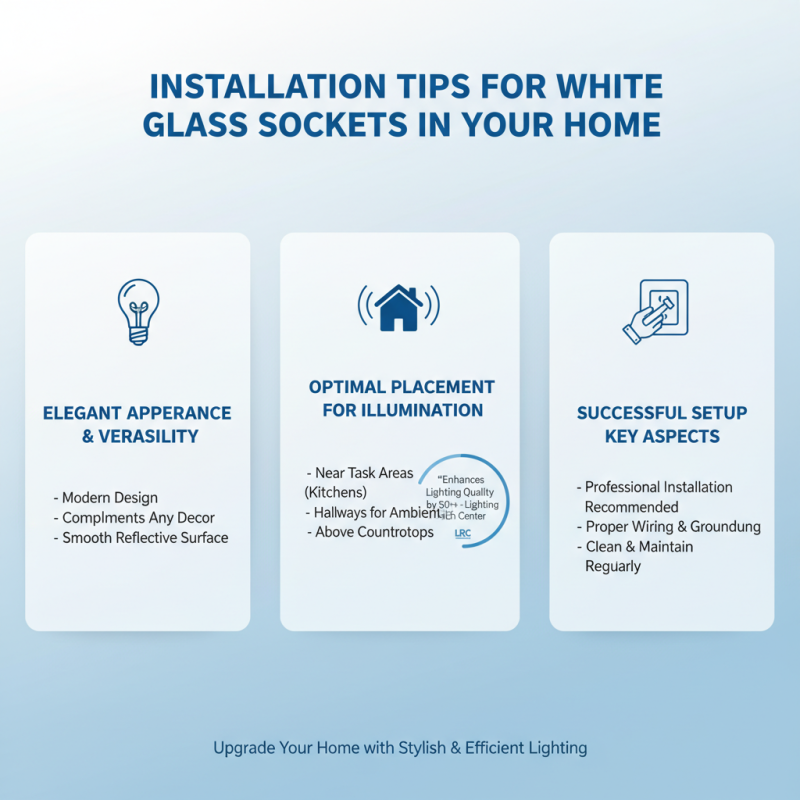 Top White Glass Sockets for Stylish Home Lighting Solutions?