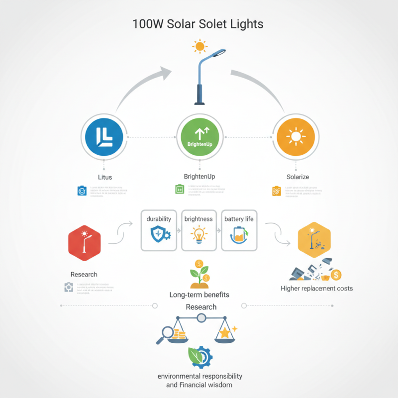 Discovering the Best China Wholesale 100w Solar Street Light Options?