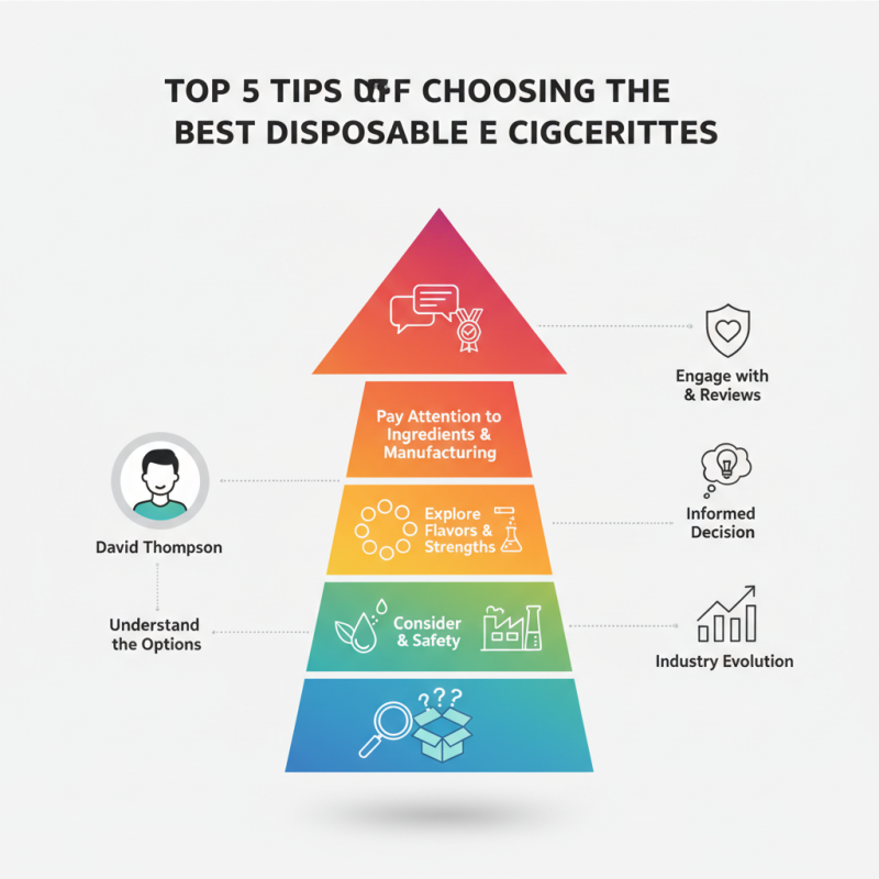 Top 5 Tips for Choosing the Best Disposable E Cigarettes?
