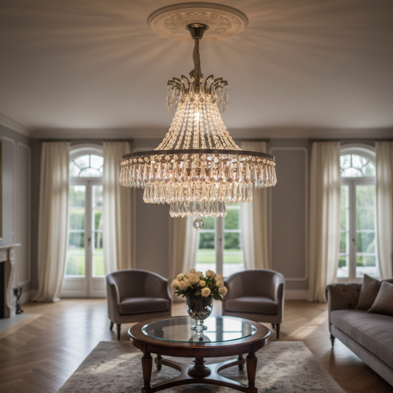 How to Choose the Perfect Chandelier Lamp Crystal for Your Home?