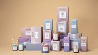 Gradient series Soy wax Scented candle Reed diffuser Gift set8.jpg