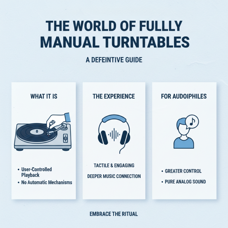 Best Fully Manual Turntable Options for Audiophiles?