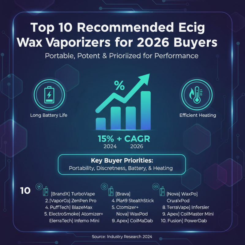 Top 10 Ecig Wax Vaporizers for Global Buyers in 2026?