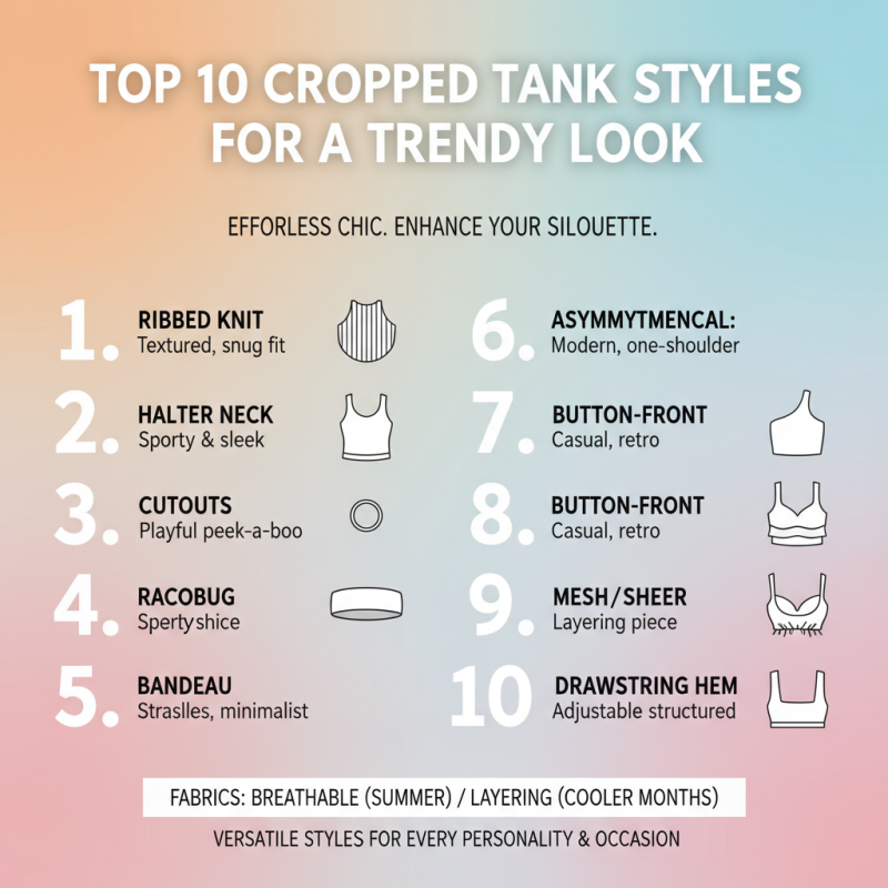 Top 10 Cropped Tank Styles to Elevate Your Wardrobe?