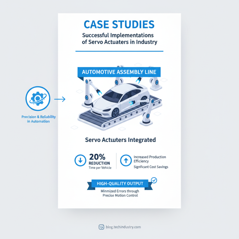 2026 Top Servo Actuator Applications for Global Buyers?