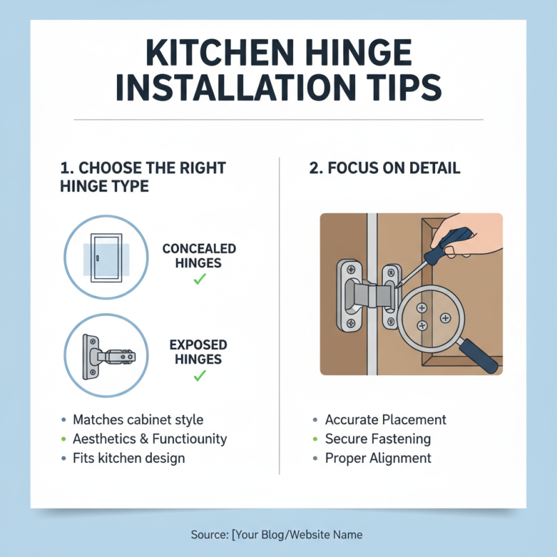 How to Choose the Best Kitchen Hinges for Your Cabinets?