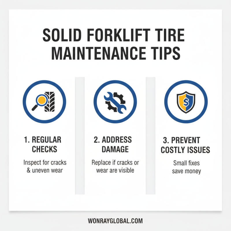 How to Choose the Best Solid Forklift Tires for Your Needs?
