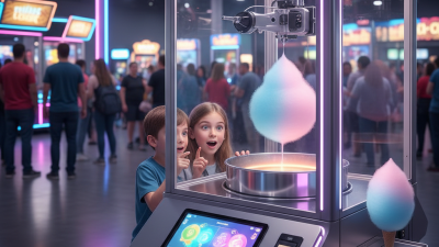 What is an Automatic Cotton Candy Vending Machine for Sale?