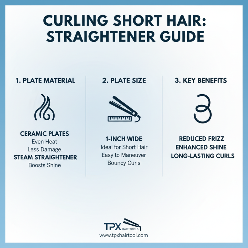 How To Curl Short Hair Using A Hair Straightener Easily?