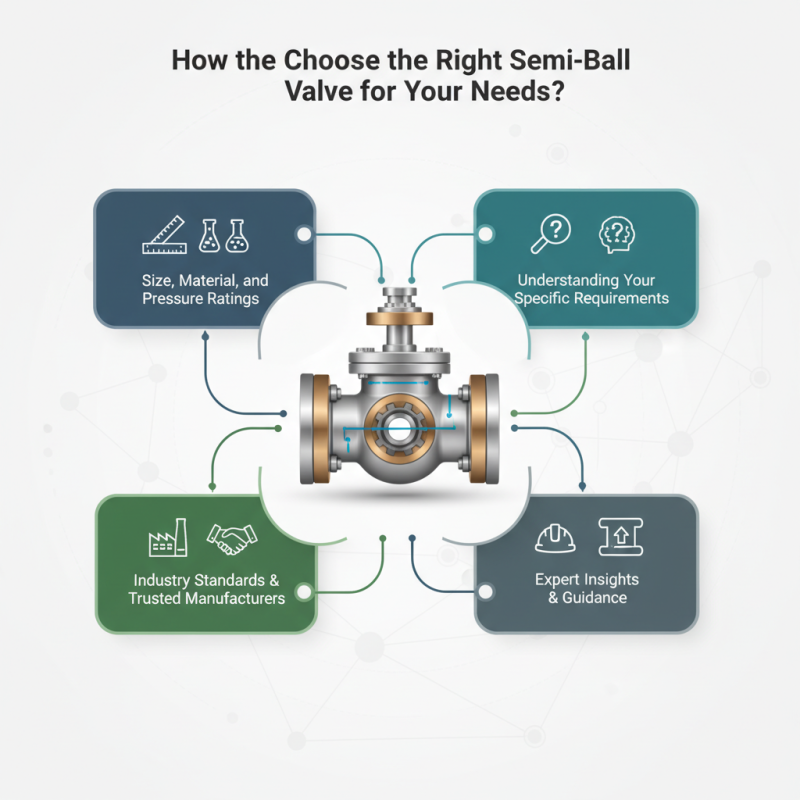How to Choose the Right Semi Ball Valve for Your Needs?