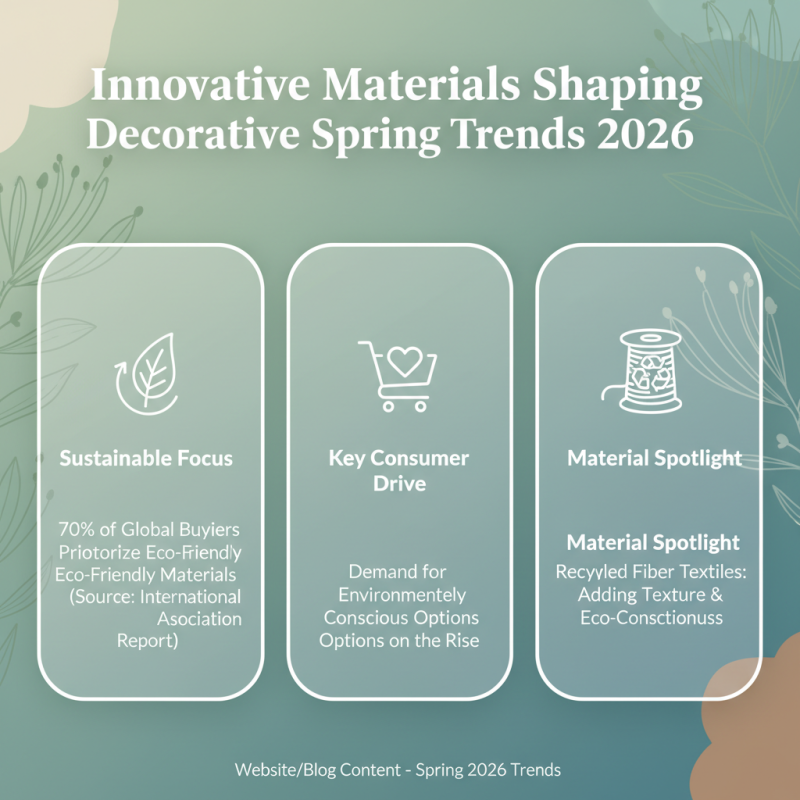 2026 Best Decorative Spring Trends for Global Buyers to Explore?