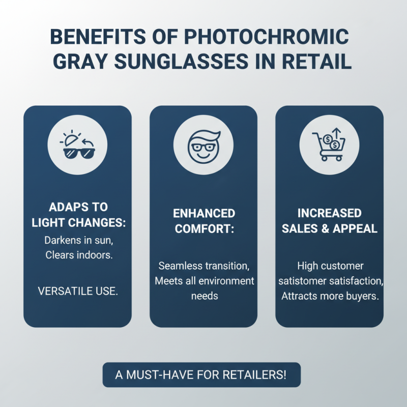 Why Choose Wholesale China Photochromic Gray Sunglasses for Your Store?