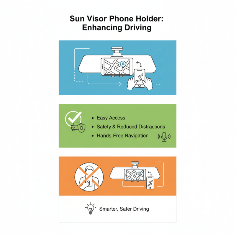 Why You Need a Sun Visor Phone Holder for Your Car?