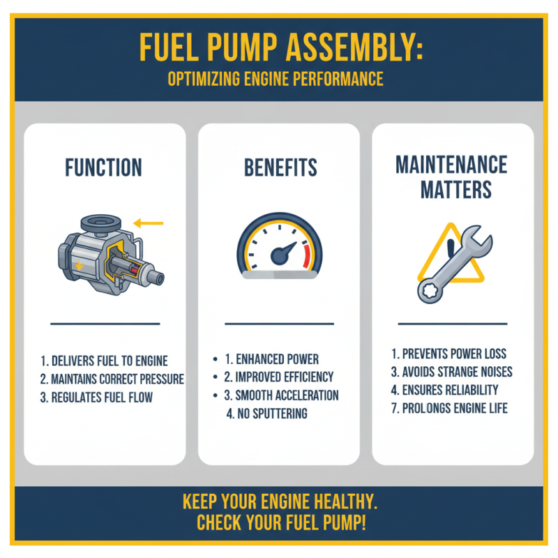 Fuel Pump Assembly Oil Level Tips for Optimal Performance?