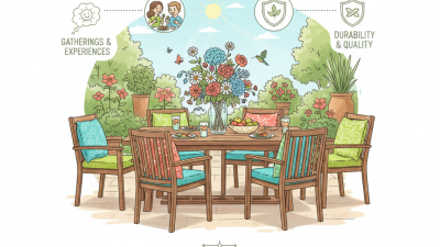 O que é um conjunto de mesa e cadeiras para refeições ao ar livre e por que você precisa de um?