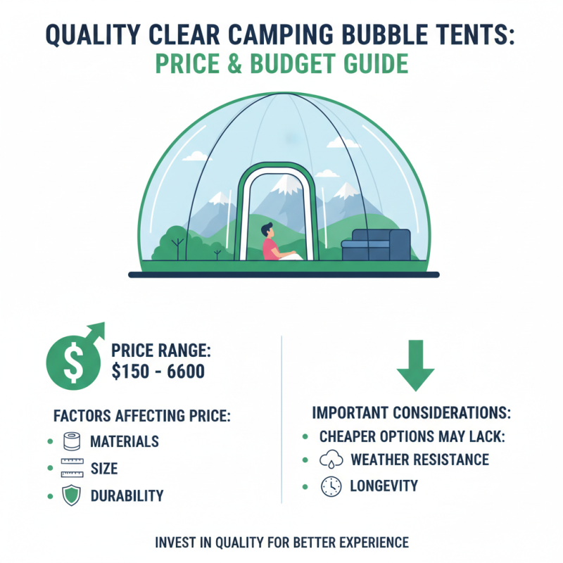 2026 How to Choose the Best China Famous Clear Bubble Tent For Sale?