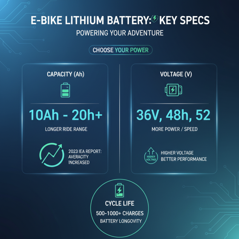 Best Lithium Batteries for Electric Bikes What to Consider?