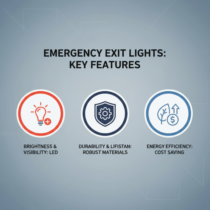 2026 Top Emergency Exit Lights for Global Buyers Guide