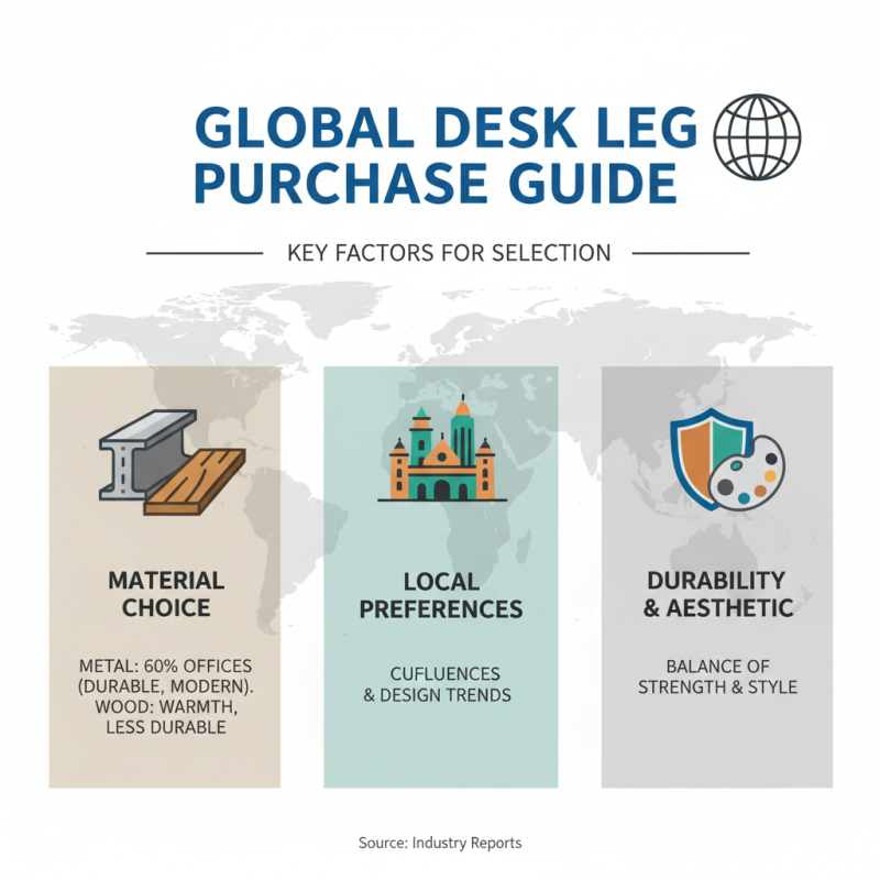 What Are the Best Desk Leg Options for Global Buyers?