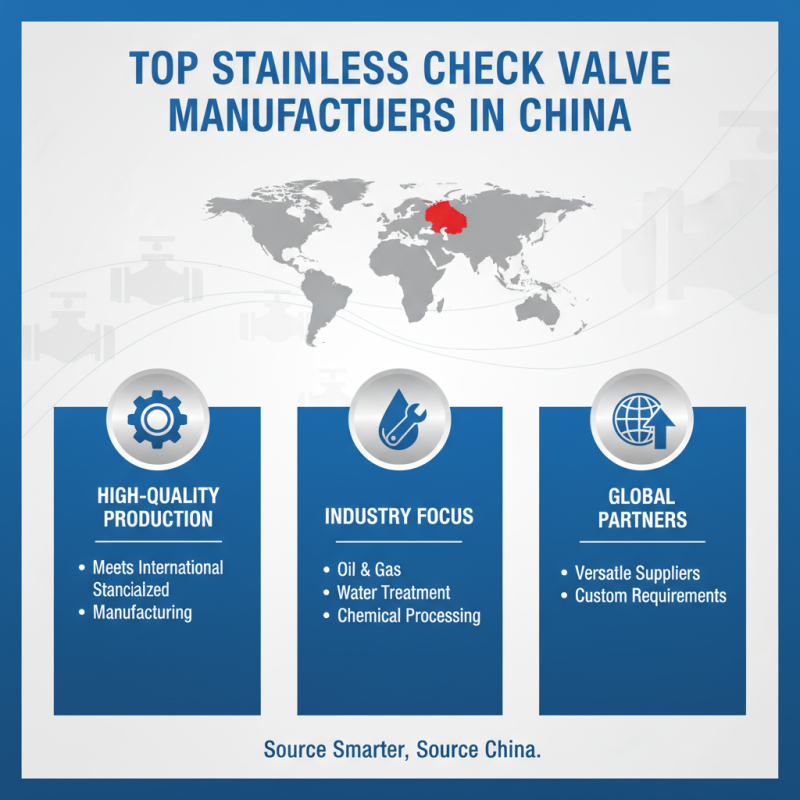 Top Stainless Check Valve Suppliers in China for Global Buyers?