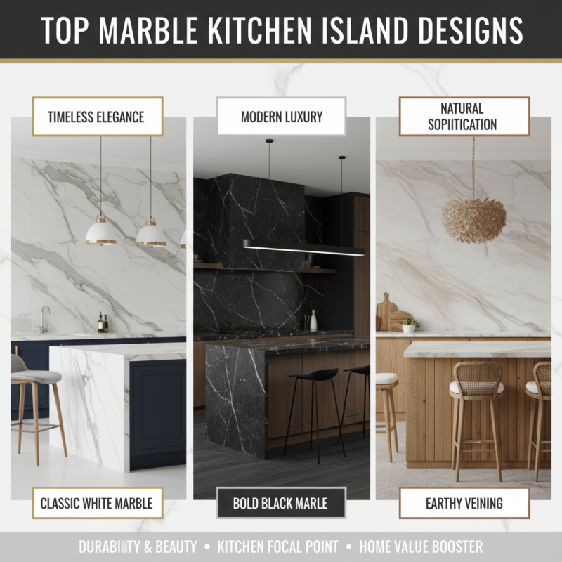 Top Marble Kitchen Island Designs for Your Home Today?
