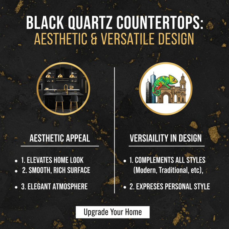Top 10 Benefits of Black Quartz Countertops for Your Home?