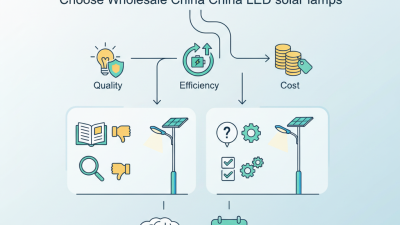 How to Choose the Best Wholesale China Led Solar Lamp for Your Needs?