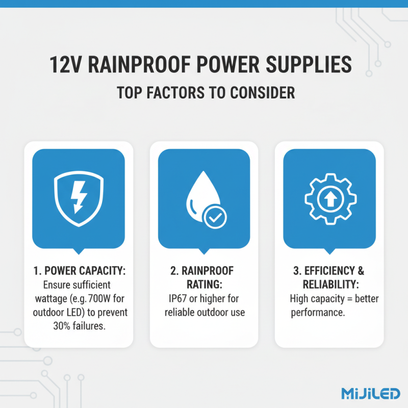 China Top 10 Power Supply 12v Rainproof Options for Buyers?