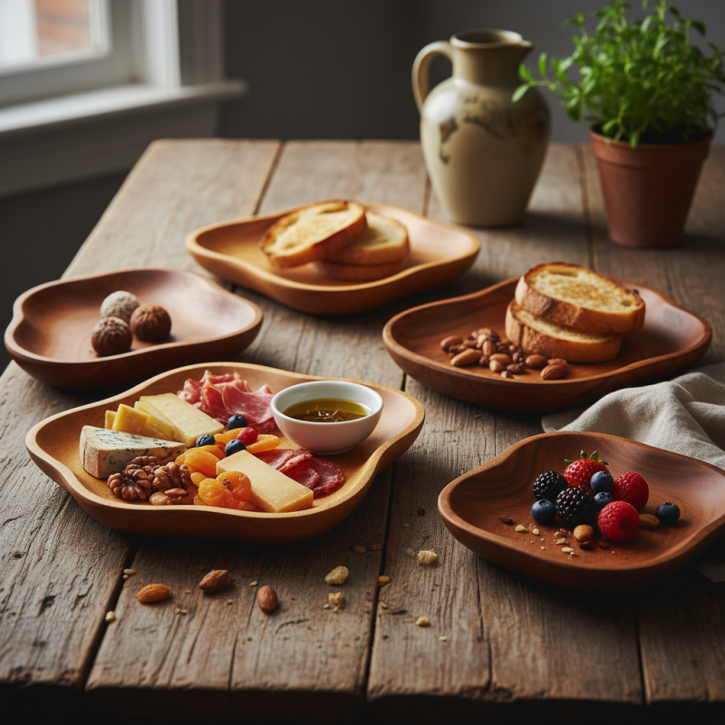 Top Wooden Snack Plates for Stylish Food Presentation?