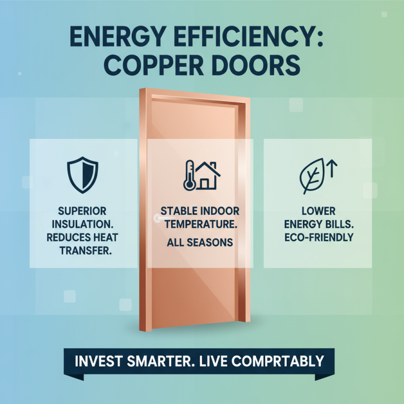 Why Choose an Entrance Copper Door for Your Home?