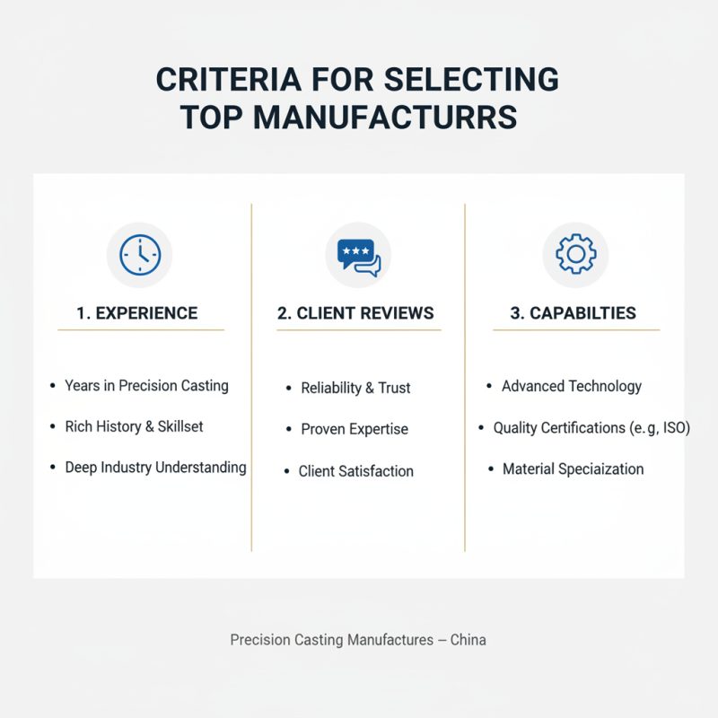 Top 10 China OEM Precision Castings Manufacturers You Should Know?