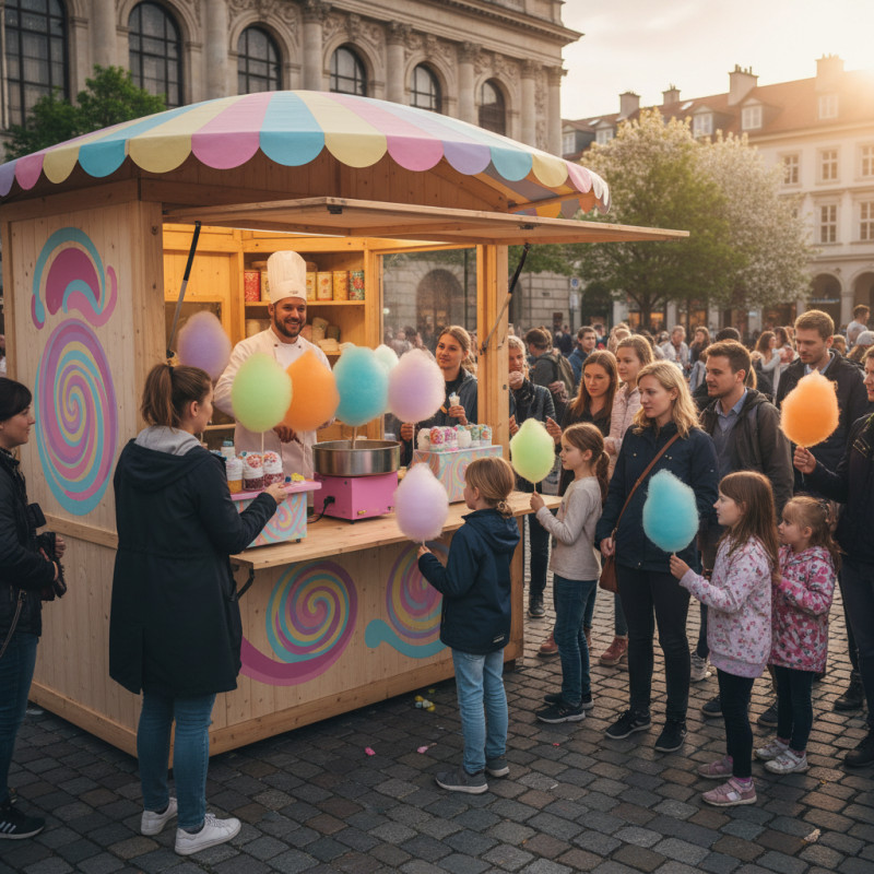 How to Start a Successful Cotton Candy Kiosk Business?